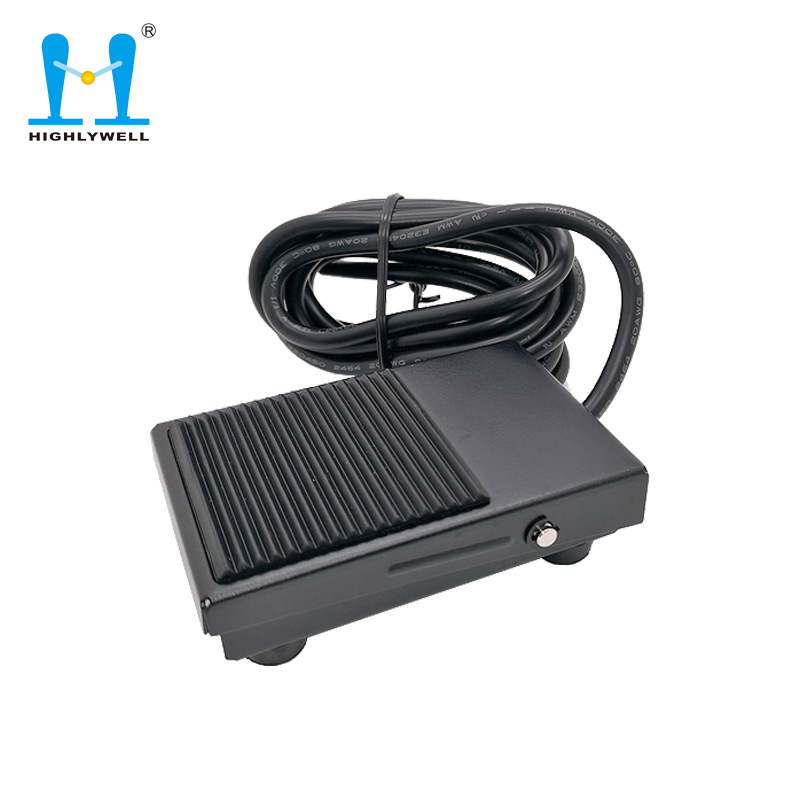 台湾HIGHLY海立/highlywellFS-1脚踏踏板开关1m2m3m5m原装正品