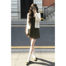 �紺����Ư����ɫ��������ȹ��Ů�ȼٴ���2026�¿��������ݵ���ȹ