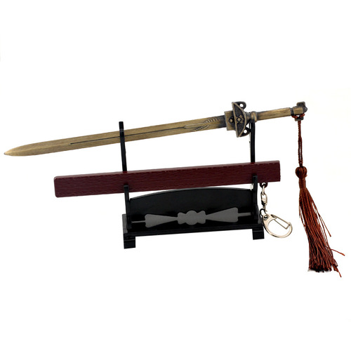 Xian1 Game Merchandise Li Xiao Yang's Third Young Master's Sword - Blue Sea, Green Sky, Mountains and Rivers, Peerless White Robe Sword Metal Craft