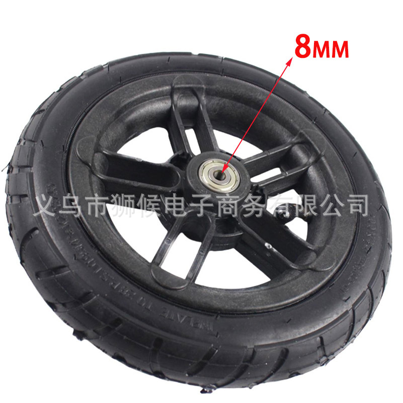 Wholesale Electric Scooter Inflatable Tires 8 Inch 200X45 Inner and Outer Tire Wheel Hub Complete Set of Children's Scooter Tire Accessories