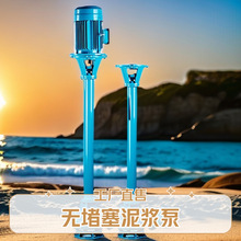 酷瑞牌NL泥浆泵 立式排污水泥泵 无堵塞液下泥浆泵