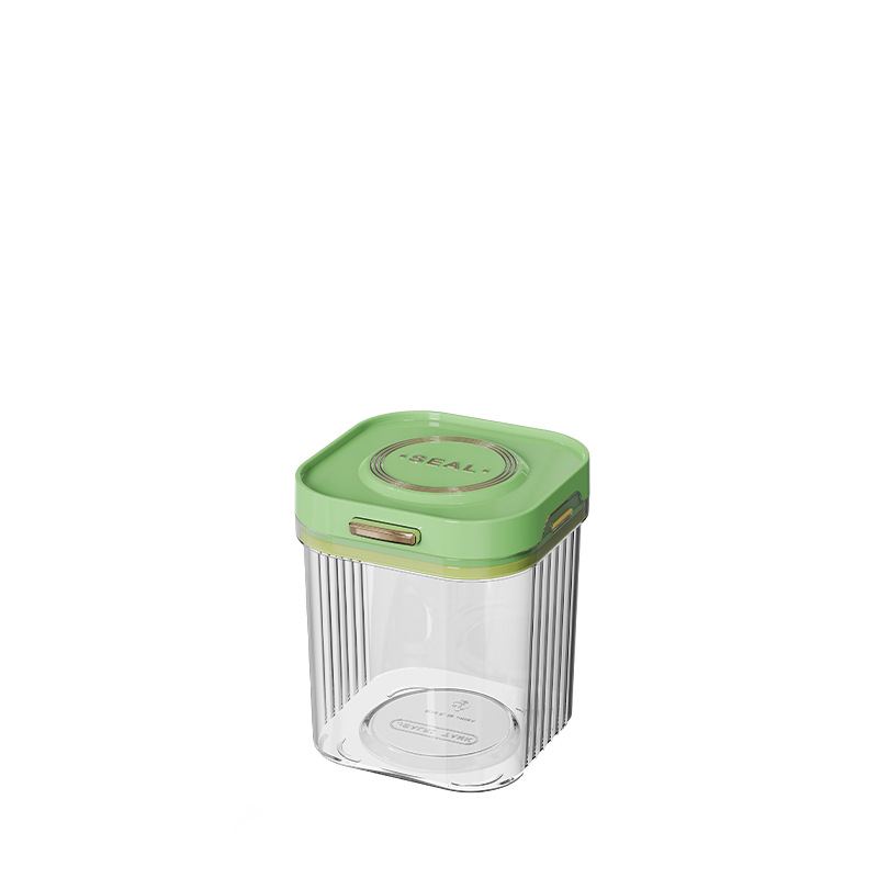 Jarra sellada multifuncional jarra de almacenamiento de grano de almacenamiento de cocina del hogar frasco de plástico transparente frasco de almacenamiento de grano