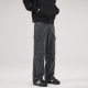 LKTM Men's# American Retro Multi-Pocket Washed Overalls Men's and Women's Street Loose Wide Leg Straight Casual Pants