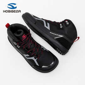 HOBIBEAR春秋男鞋宽头鞋短靴舒适休闲鞋运动鞋时尚跑步鞋厂家直销