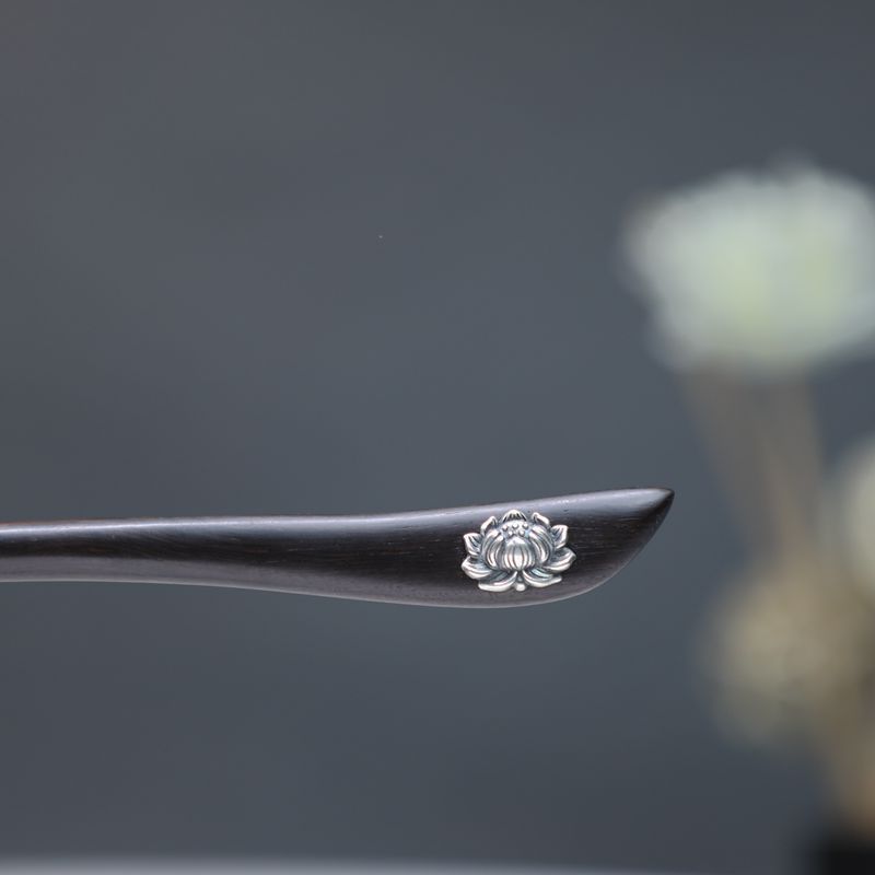 A54 단면 연꽃 [자연흑단]