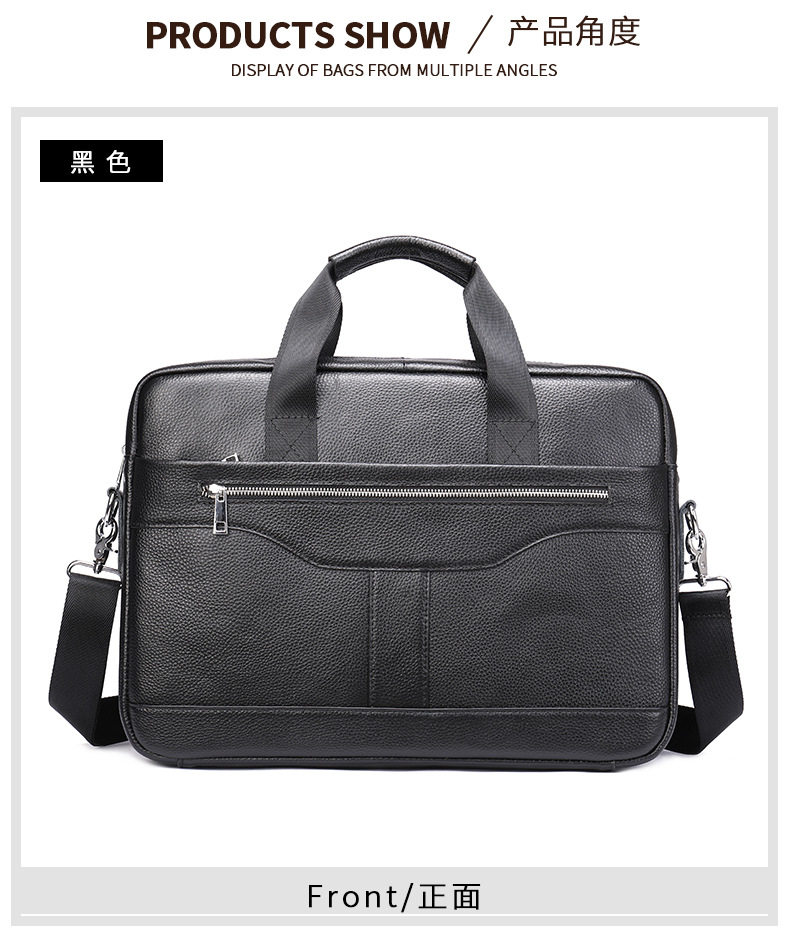 Túi công sở nam da bò thật Marante dáng thanh lịch nhẹ, đựng laptop 15,6 inch — 8824 đỏ cà phê, 8824 cà phê, 8824 màu đen, Cà phê chi tiết 17