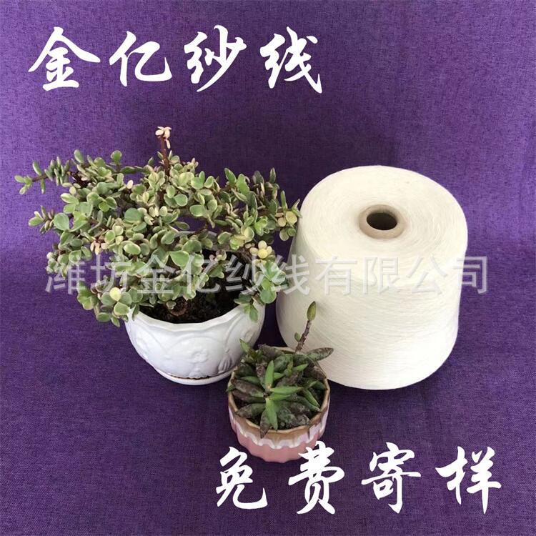 涤纶竹节纱 天丝竹节纱 天丝涤纶纱211 金亿纱线 天丝粘胶纱