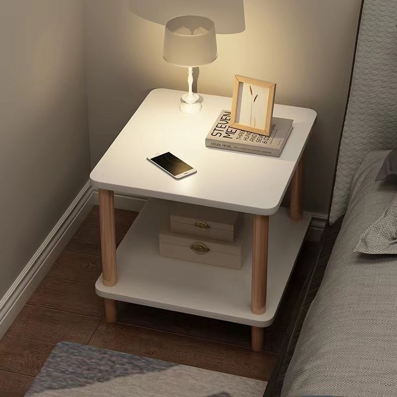Bedside Table Simple Modern Ins Style Bedroom Small Storage Rack Rental House Simple Small Table Popular Side Table