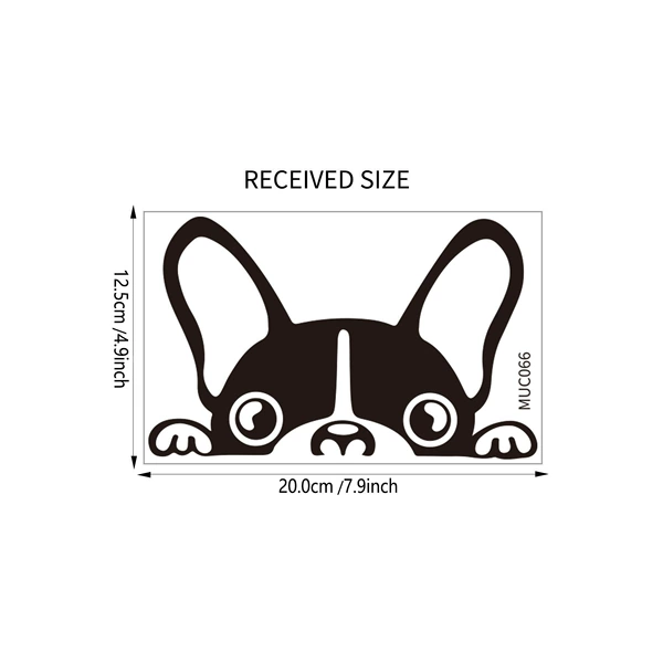 Muc066 dog 12.5x20cm