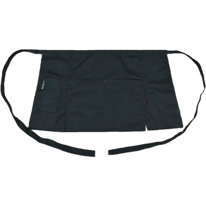 Кейтеринг фартук логотип официант короткий половина талии отель западный ресторан кухня рабочая одежда из чистого хлопка