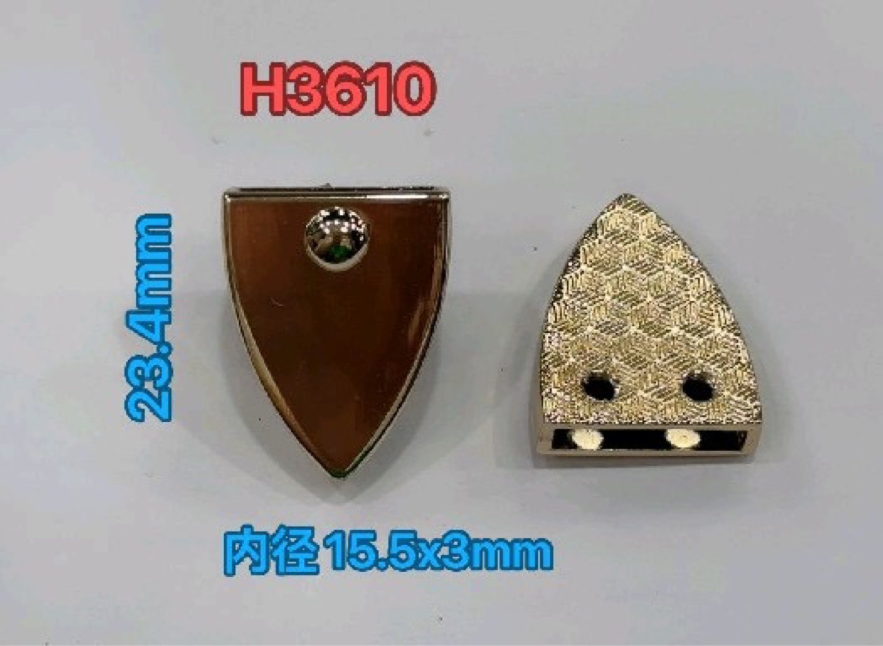 厂家批发 箱包五金配件 拉链拉尾 合金尾夹 止堵头拉链尾
