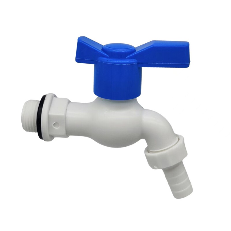 Quick-Open Spout Pp Plastic Ball Valve Faucet for Foreign Trade Use, 1/2 Inch and 3/4 Inch Mop Sink Spout Plastic Faucet Quick-Open Spout Pp Plastic Ball Valve Faucet for Foreign Trade Use, 1/2 Inch and 3/4 Inch Mop Sink Spout Plastic Faucet