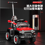 儿童电动车四轮沙滩车汽车宝宝可推骑行玩具车坐人遥控手推车户外