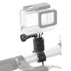 Suitable for DJI gopro bicycle fixing bracket 360 degree JMFOTO camera bicycle aluminum alloy car clip