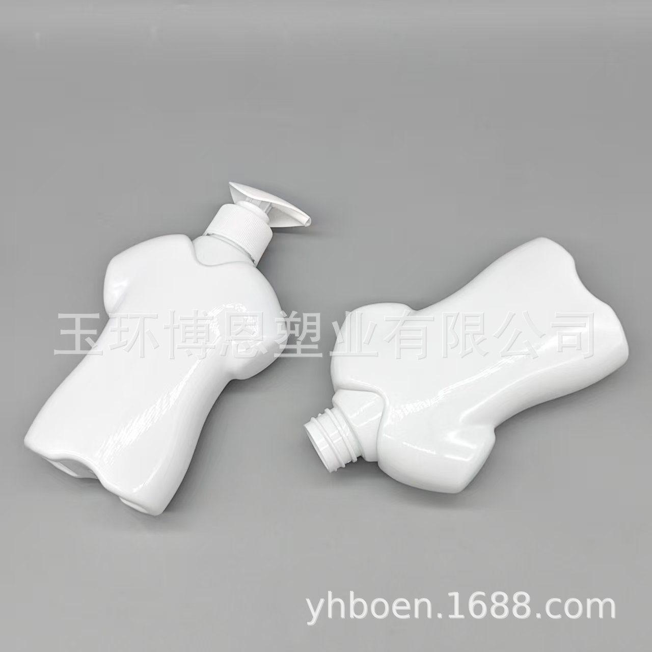 厂家供应    500ml异形内衣清洗液瓶   PET材质日化包装瓶