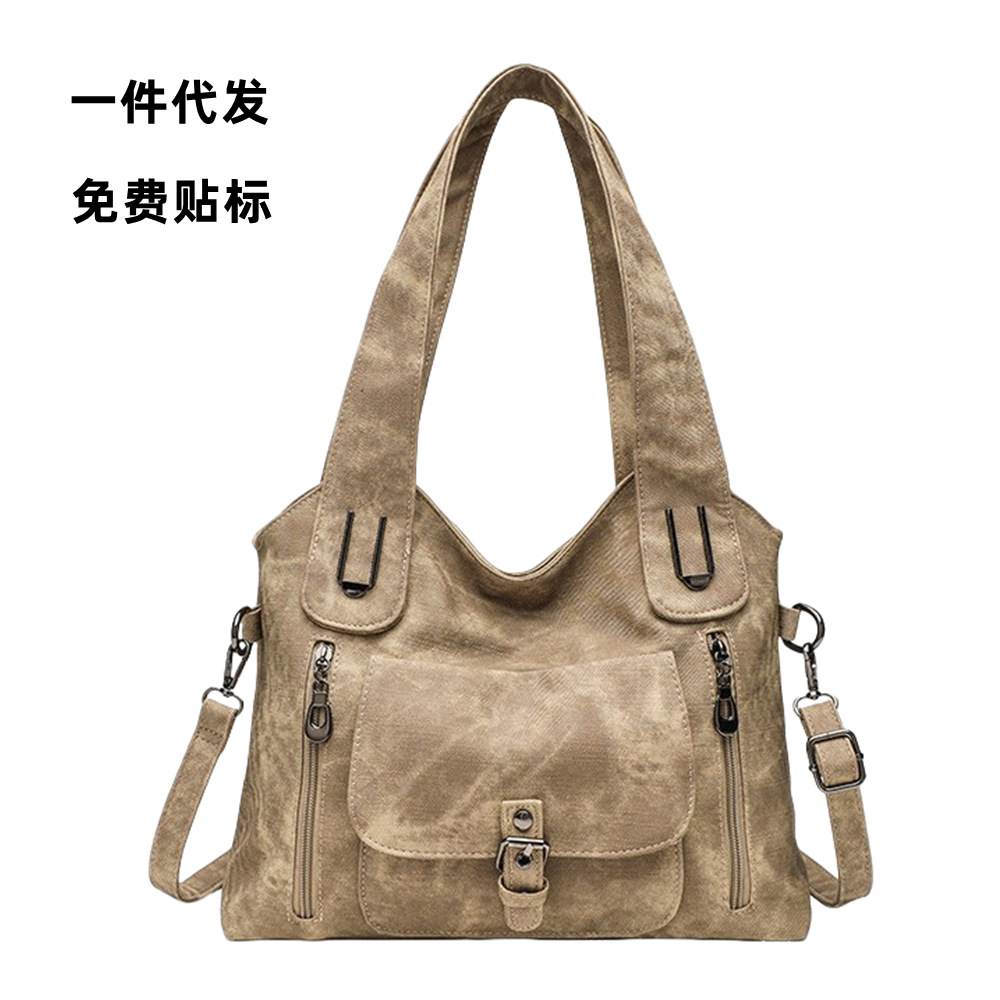 2025新款女包包大容量休闲女士包斜挎手提包复古时尚女包单肩包