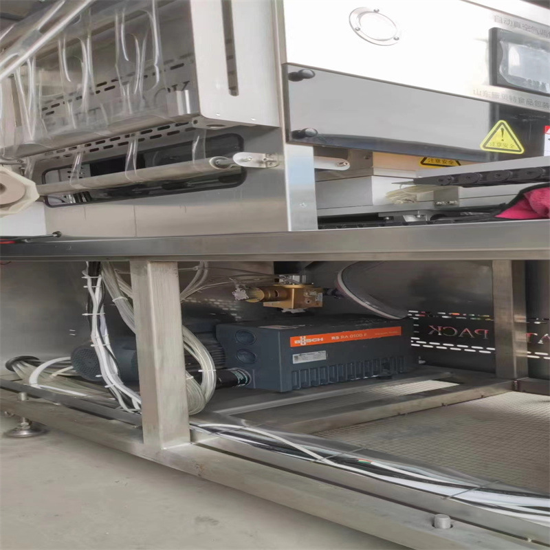 出售自动拉伸给袋式气调锁鲜二手包装机 食品熟食真空包装机回收