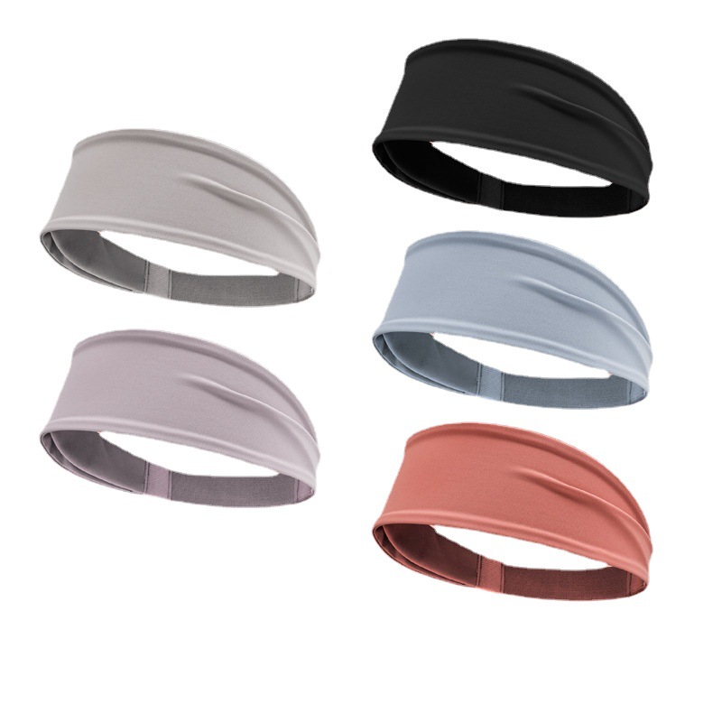 Diadema deportes banda para el cabello Baloncesto Femenino equitación al aire libre antitranspirante masculino con oxígeno fitness yoga ensanchado pañuelo que absorbe el sudor