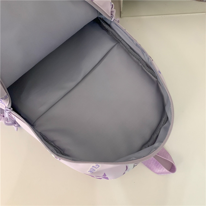 Nueva mochila escolar pequeña y fresca para estudiantes universitarios de secundaria y preparatoria, mochila de mujer de gran capacidad casual simple, mochila de viaje ligera