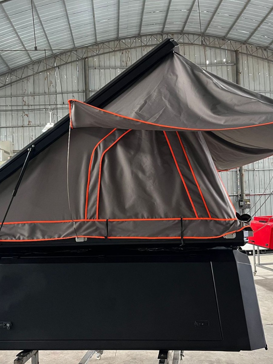 Car Roof Tent Outdoor Camping Self-Driving Tour Hard-Top Single-Layer Tent Car Tent Bridge Car Sunshade Rollover Tent