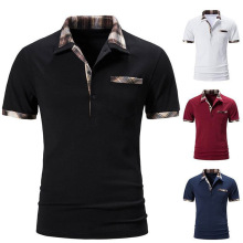 2022�ļ��¿���ʽ����������POLO����ʿ����ƴɫT��ŷ������