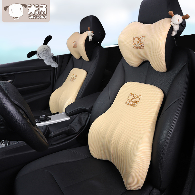 Car Headrest Memory Foam Neck Pillow for Car, Direct Manufacturer Sale Car Head Support Cervical Pillow Neck Support Cushion