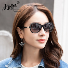 2025新款时尚偏光太阳镜 女士优雅镶钻小框可配近视墨镜女潮 批发
