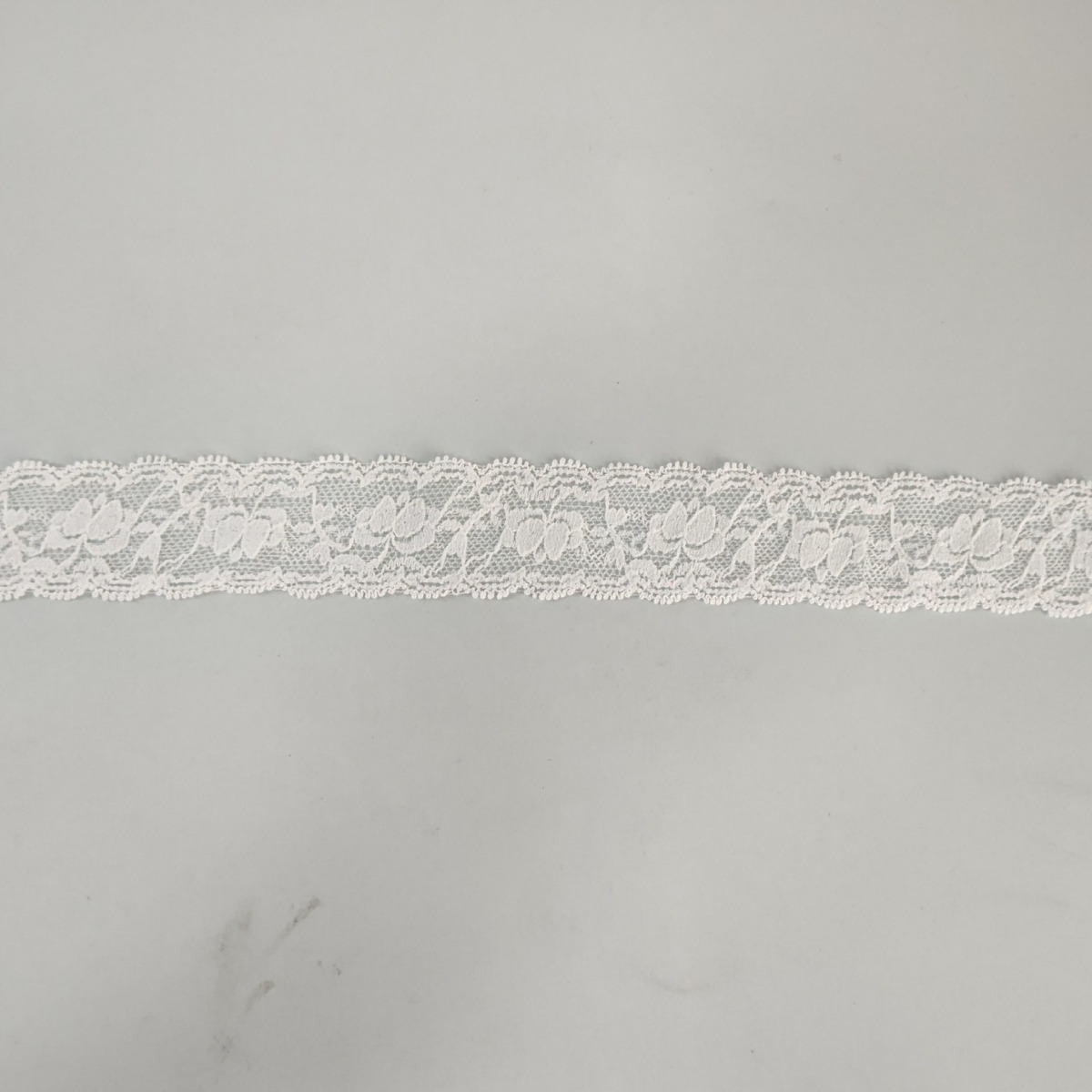 3cm蕾丝锦氨纶弹力花边内衣辅料白色diy针织服装服饰配饰批发