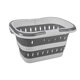 Folding Dirty Clothes Basket Household Wall-Hangable Clothes Storage Basket Bathroom Dirty Clothes Basket Plastic Large Laundry Basket Bedroom