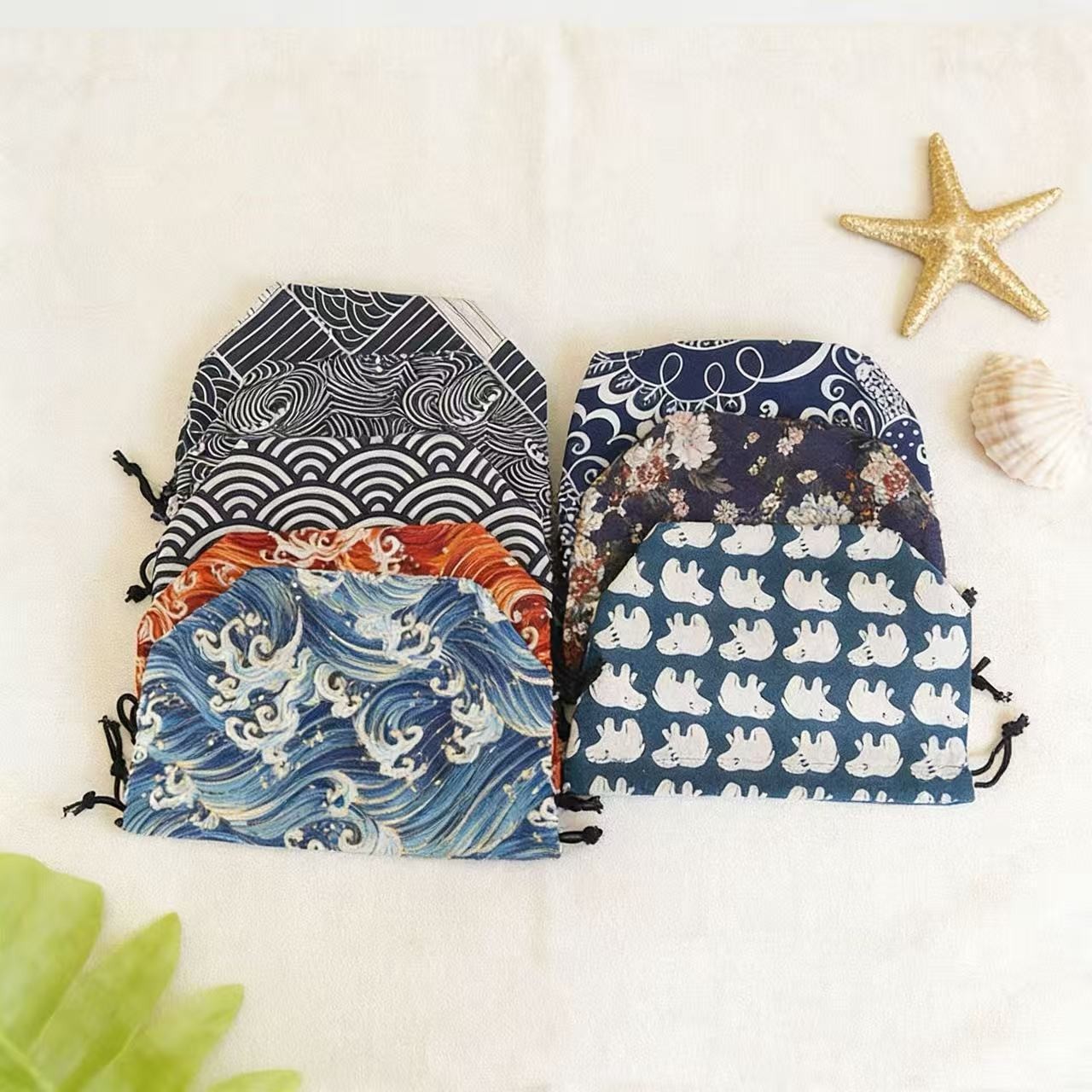 Japanese handheld cloth bag