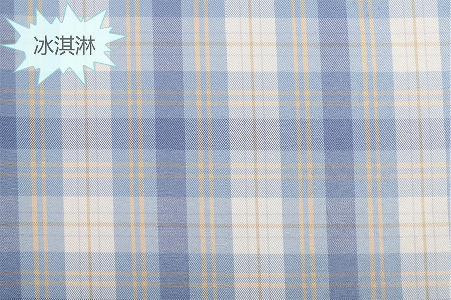 Tela a cuadros de poliéster teñida en hilo, disponible en stock, para uniformes JK, faldas plisadas, bolsos, estilo chino, jacquard image 7
