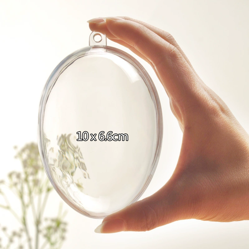 Christmas decoration ball acrylic plastic transparent ball shopping mall window decoration hanging ball hollow transparent Christmas ball