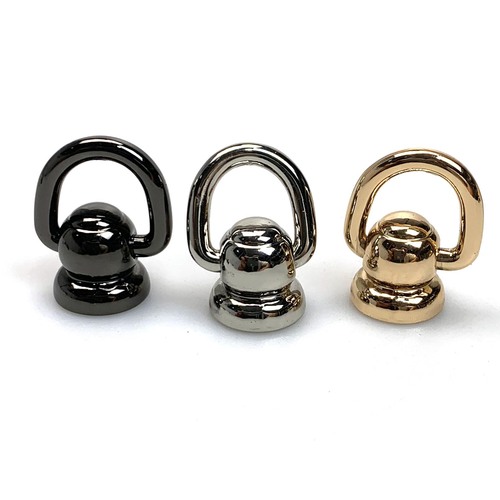 Guangzhou source of imitation 360 rotating monk head large width 12MM luggage hardware accessories