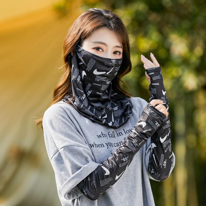 Summer Sun Protection Mask for Men and Women, Ear-Hanging Face Mask, Anti-Uv Mask, Full Face Neck Protection, Integrated Driving Ice Silk Veil Summer Sun Protection Mask for Men and Women, Ear-Hanging Face Mask, Anti-Uv Mask, Full Face Neck Protection, Integrated Driving Ice Silk Veil