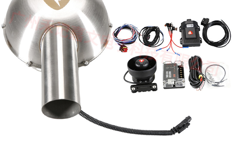 Thor Car Modification Electronic Exhaust Simulated Sound Drum Universal Sports Car Sound Controllable Thor Sound Dual Electric Drum