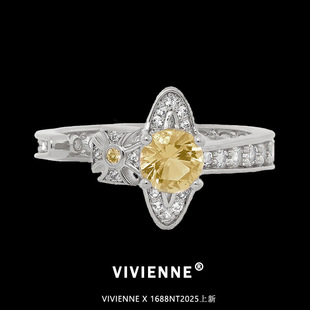 Viviennewestwood West Empress Dowager Ring Maitena Women's Female Gift Vegetable Vegetarian Diamond Ring
