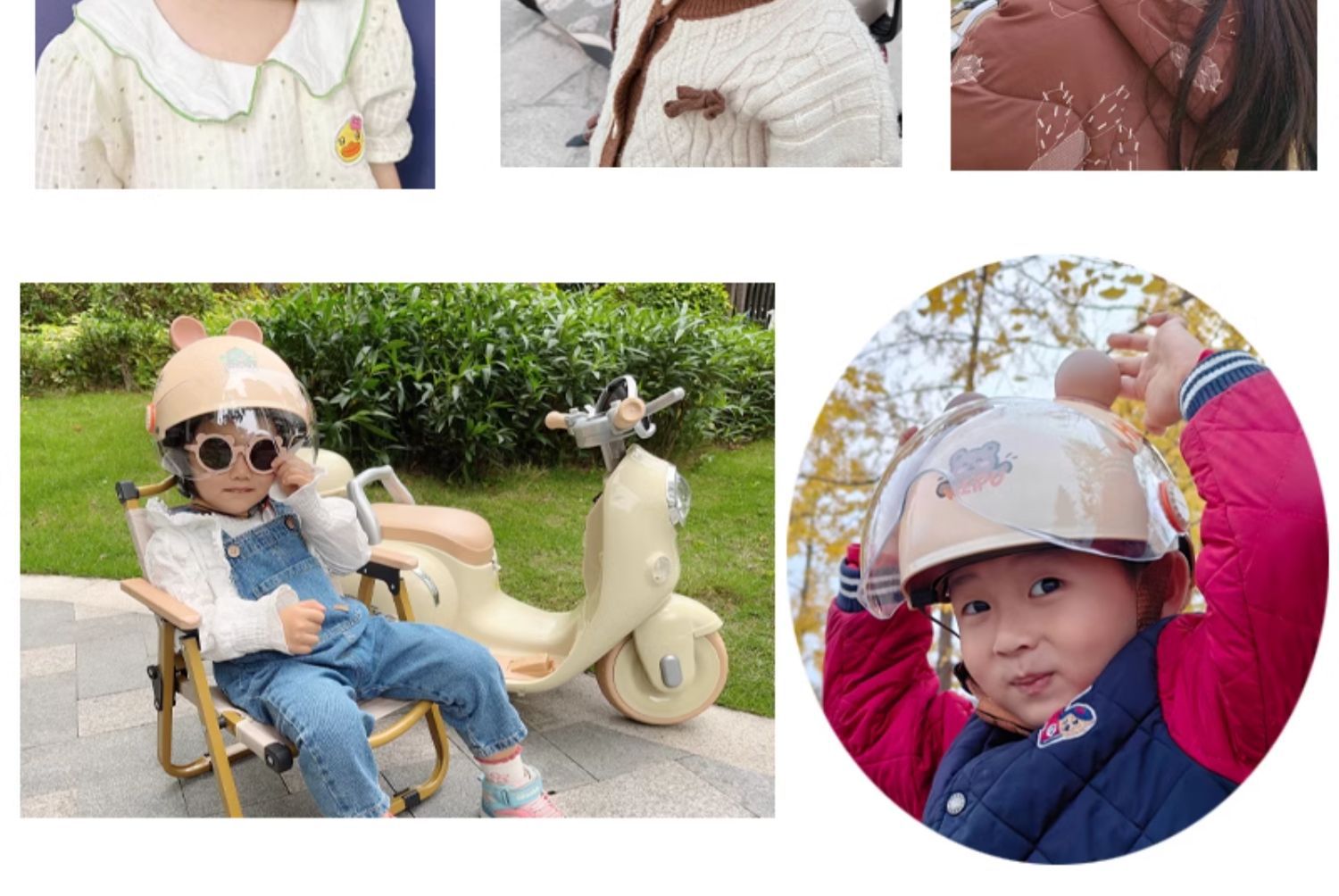 Lightweight Electric Car Helmet for Kids