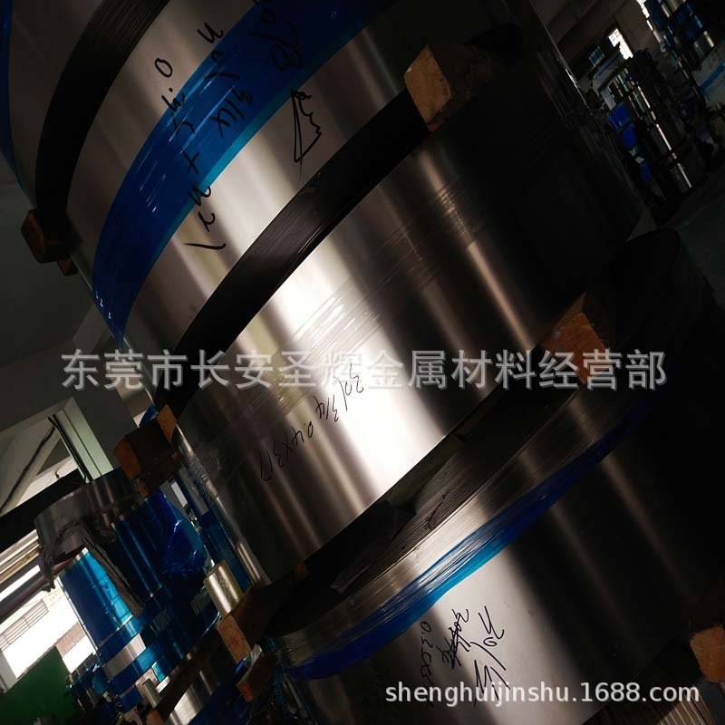 优质304精密弹簧钢带 SUS304精密不锈钢带 特硬304不锈钢发条料