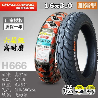 14X3.2 Battery Vehicle Steel Wire Non-industrial tires - 16x30-chaoyang-six-level-reinforced-tire-h666