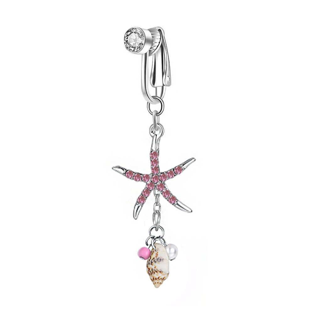 (Cross-border trading), belly button piercing, pendant pearl