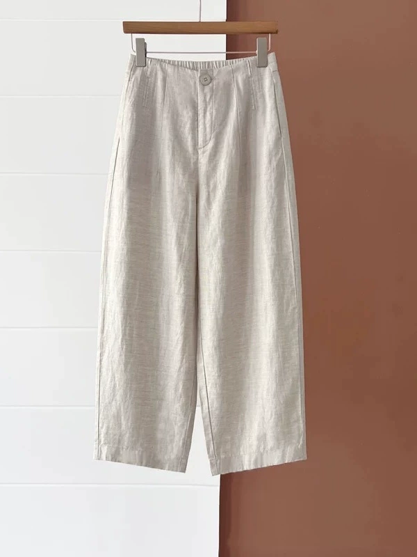 Trousers, balloon, loose straight fit