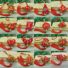 新款庆阳刺绣福字鱼平安喜庆香囊香包粽子挂件成品端午节礼品挂饰