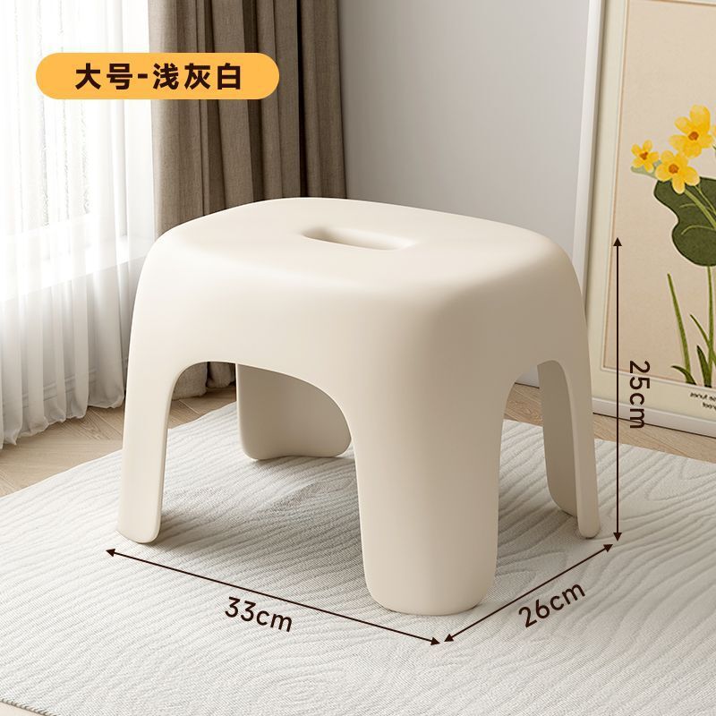 Taburetes caseros taburetes de jardín de infantes niños taburetes de plástico grueso taburetes de baño antideslizantes taburetes de salón cambiadores de zapatos pequeños bancos
