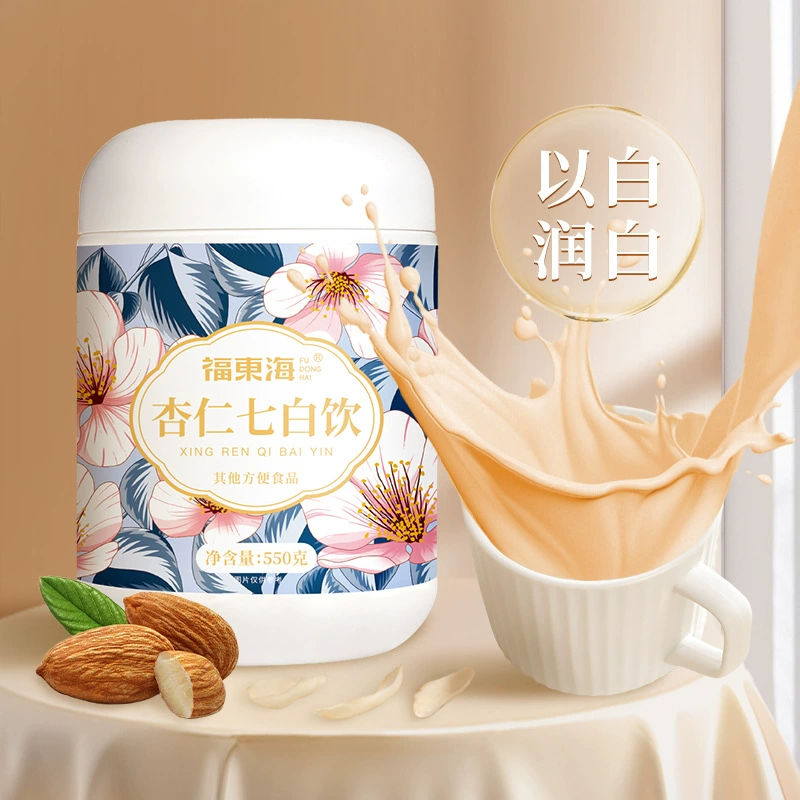 Оптовая продажа: Порошок миндаля Фудонгхай Лили 550 г, порошок овсянки, ямса и пории для приготовления питательного завтрака, легкого перекуса, замены еды для микро-бизнеса