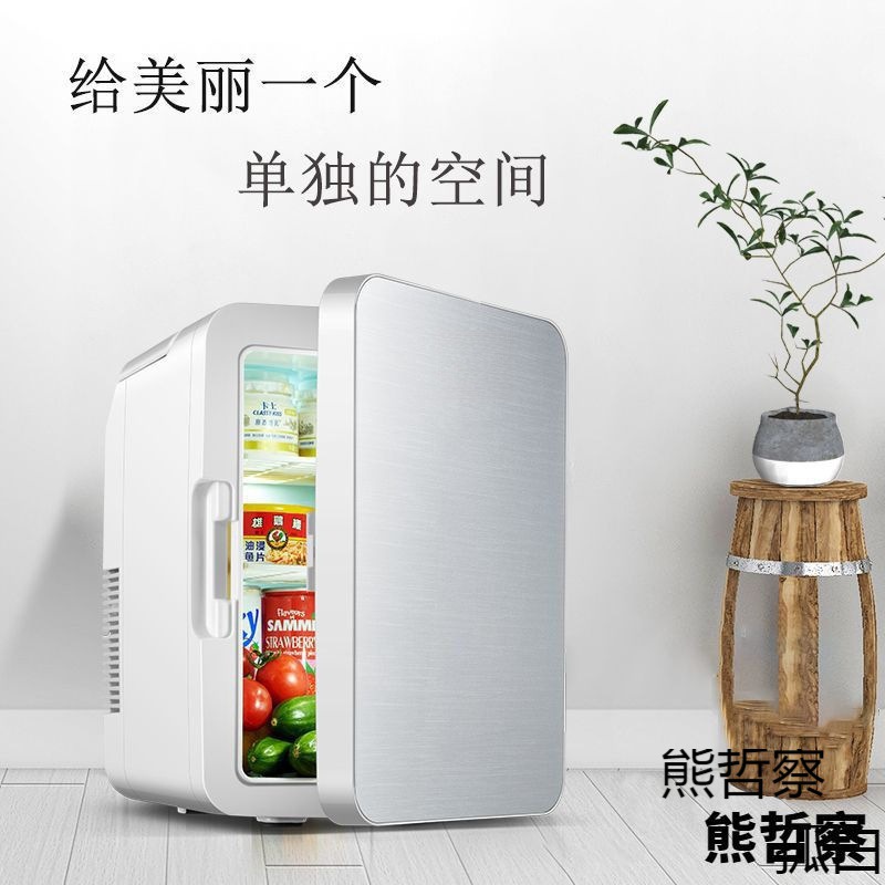 New Small Refrigerator Small Mini Simple Refrigerator Heating Refrigeration Cosmetics Dormitory Car Home Refrigeration Preservation