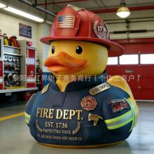 Commemorative Firefighter Duck Figurine��������ԱѼ�ӵ���