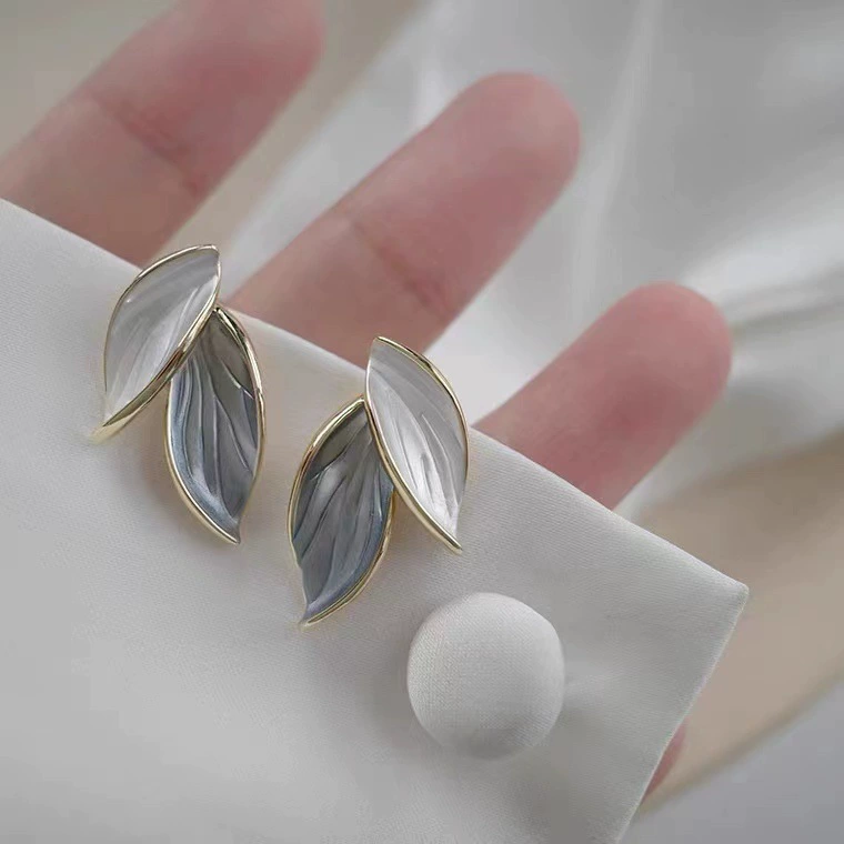 Pearl Earrings, 925 Silver Sample, Light Luxury Style, Multiple Color Options