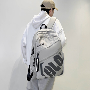Schoolbags for Boys 2025 New Style Junior High School Students and High School Students Large Capacity Strong and Durable Backpacks for Women and High-Looking Backpacks for Men