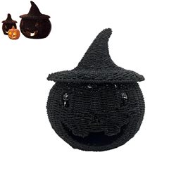 Hand Knit Pumpkin: Witchlight Keeper