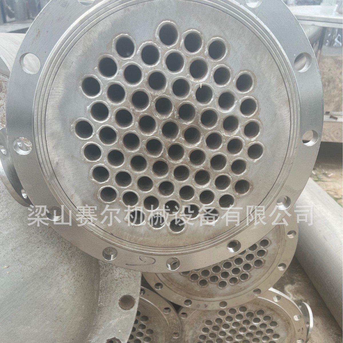 二手不锈钢列管式冷凝器 钛材换热器 多功能化工设备 运行稳定